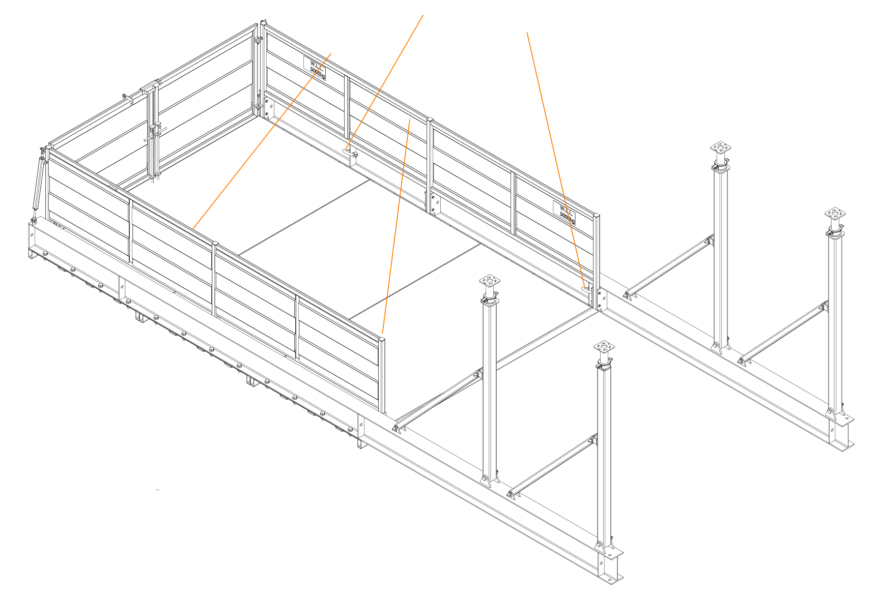 Fixed Cantilever wireframe